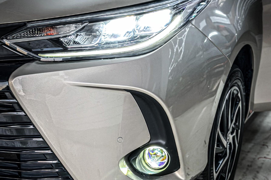 Toyota Vios lắp Bi Gầm Led GTR G1 Ultra